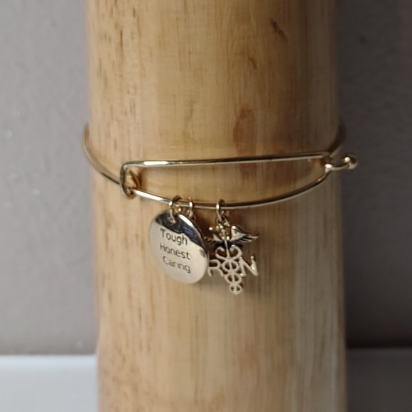 Tough Honest Caring RN Charm Bracelet - Picture 7 of 9